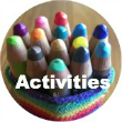 rainbow coloured pencils, self esteem activities