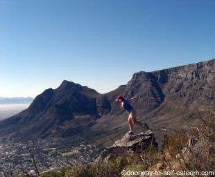 top of Lions Head, Cape Town