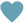 small turquoise heart